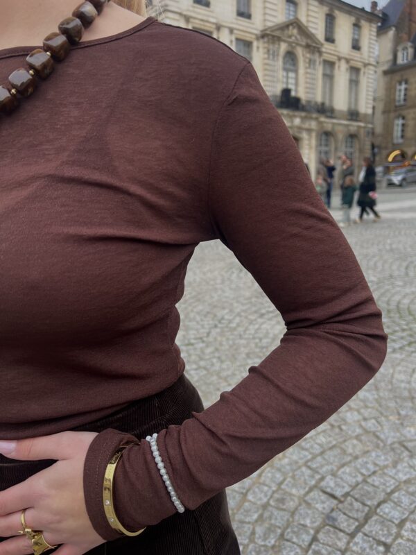 Haut Transparent Chocolat 5