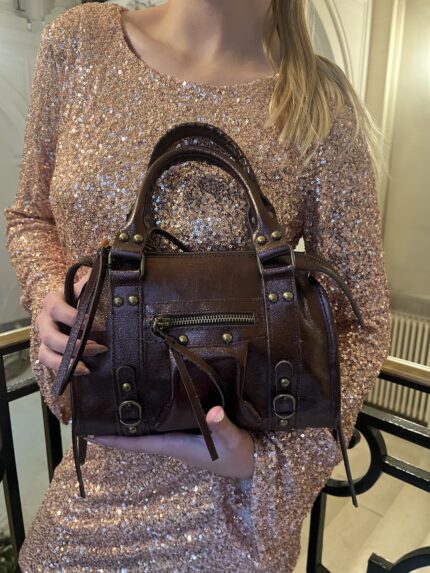 Sac Cabas Petit Format Chocolat 2