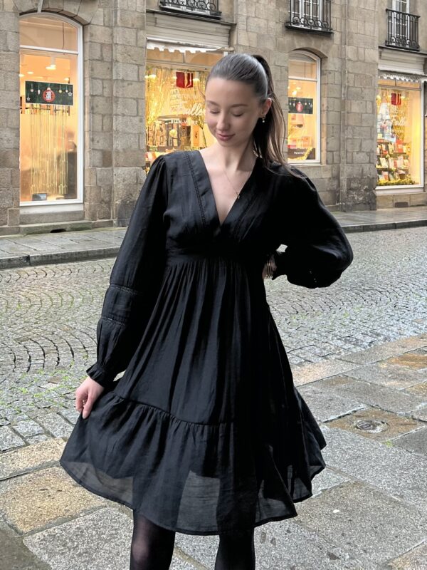 Robe courte noire 1