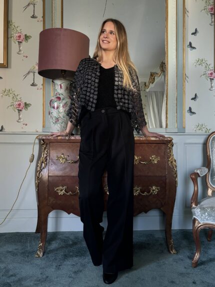 Pantalon Costard Noir 1