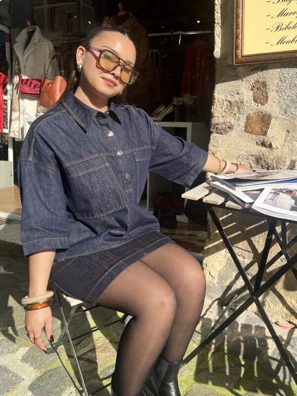 Chemisier Manches 3/4 Brut